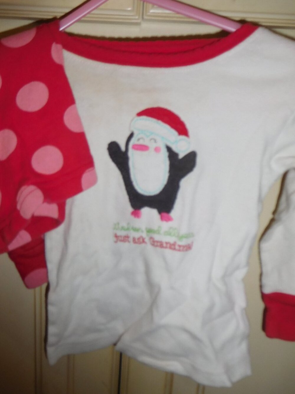 2 - 12 Months Christmas PJ